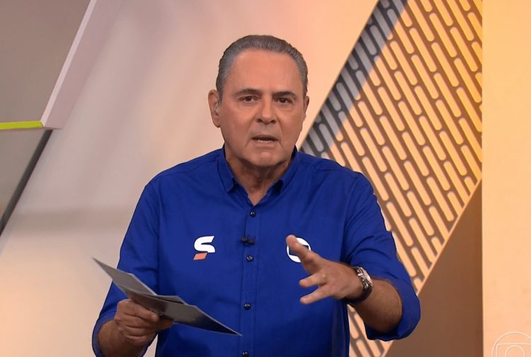 Luis Roberto é preservado pela Globo após retorno às narrações