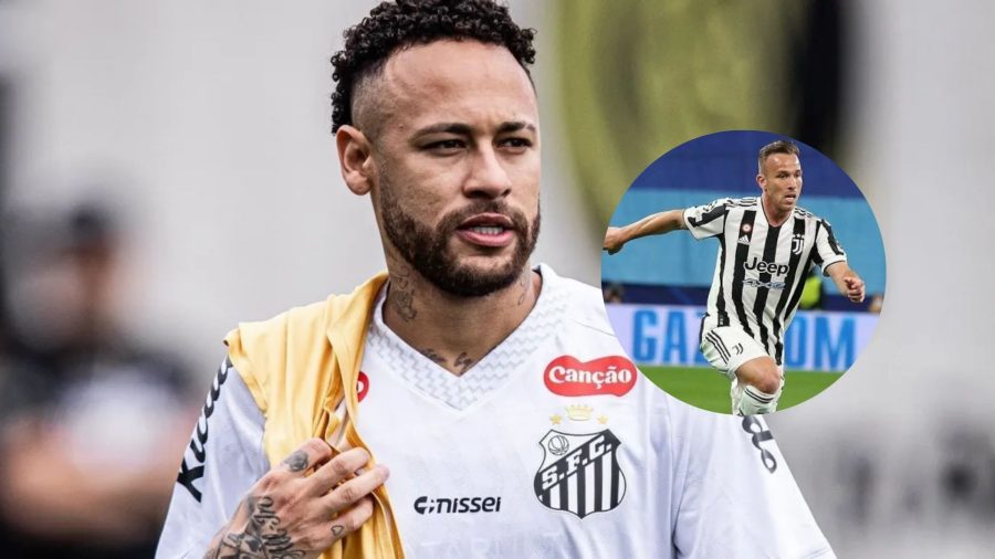 Neymar pressiona Santos por contratação de Arthur Melo antes do dia 11