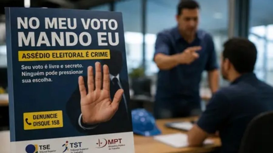 Assédio eleitoral no trabalho: ameaças e manipulações em foco